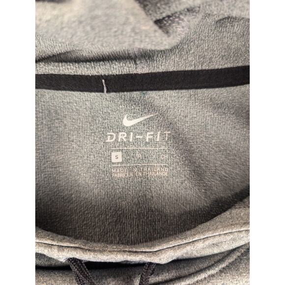 Nike Therma-Fit Hoodie Small Men's Activewear Sweater Training Sportswear Gray - Picture 3 of 10